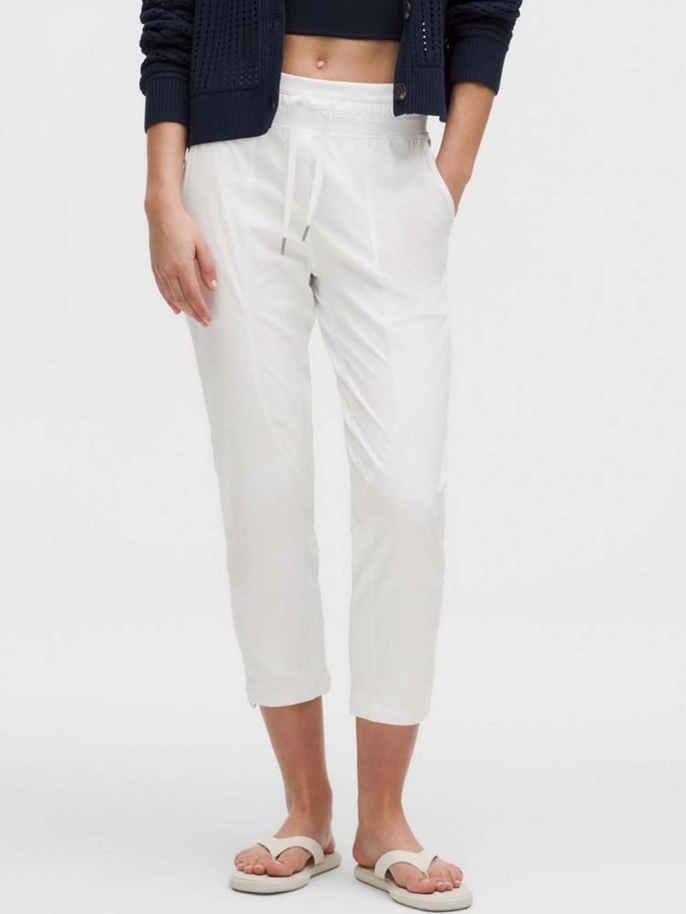 lululemon athletica White Track Jogger Pants
